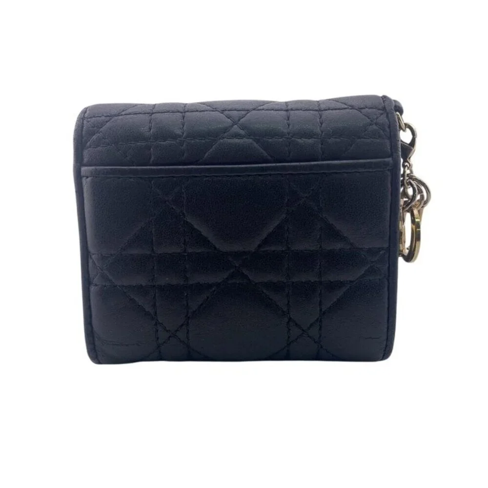 Dior Compact Wallet Lady Dior Trifold Handbag